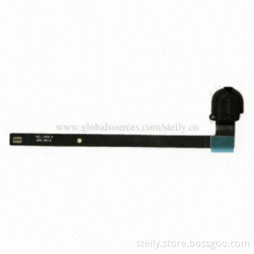 Original Brand New High Quality Audio Jack Flex Cable for New iPad Air 5th Gen, Black and White